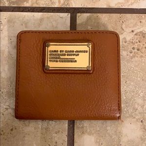 Marc by Marc Jacobs Tan Small Leather Wallet